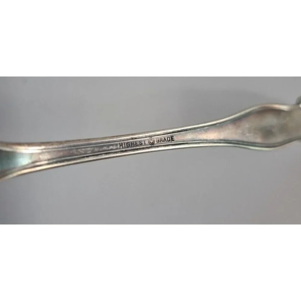 Antique Norma Pie Knife Server 1900 Montgomery Ward Victorian Silverplate